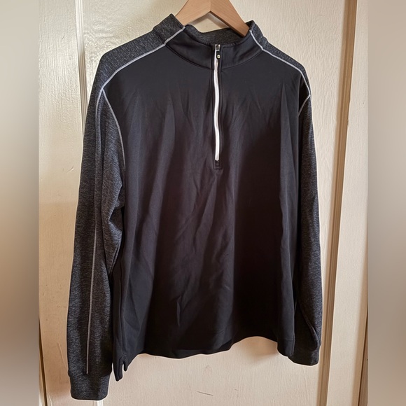 FootJoy: Black and Gray Men's Sweatshirt - Picture 1 of 5